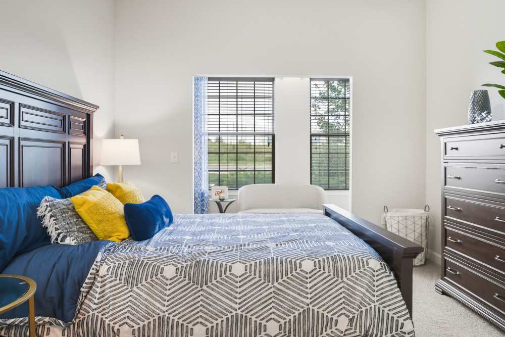 Nice bedroom at Boulders at Overland Park Apartments in Overland Park, KS