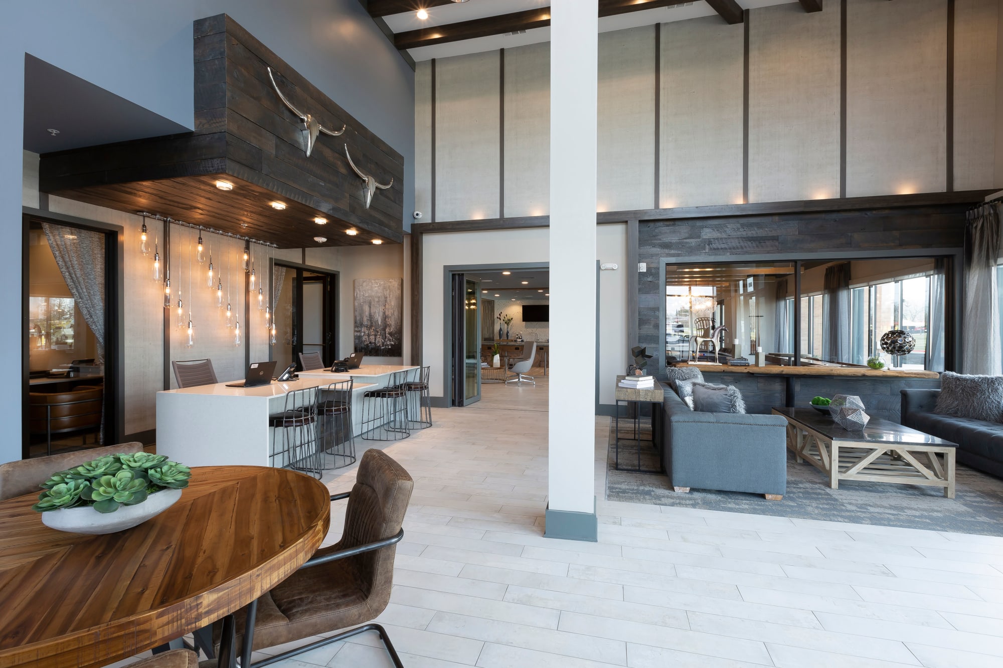 Clubhouse at Alta Trinity Green in Dallas, Texas