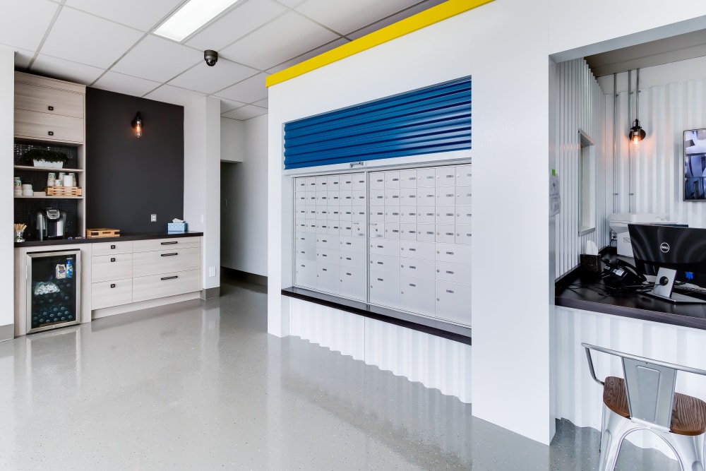 Leasing office at CityBox Storage in Calgary, Alberta