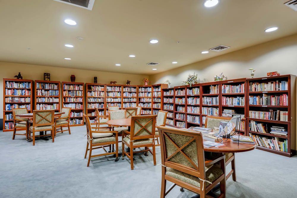 Library at Vancouver Pointe in Vancouver, Washington.