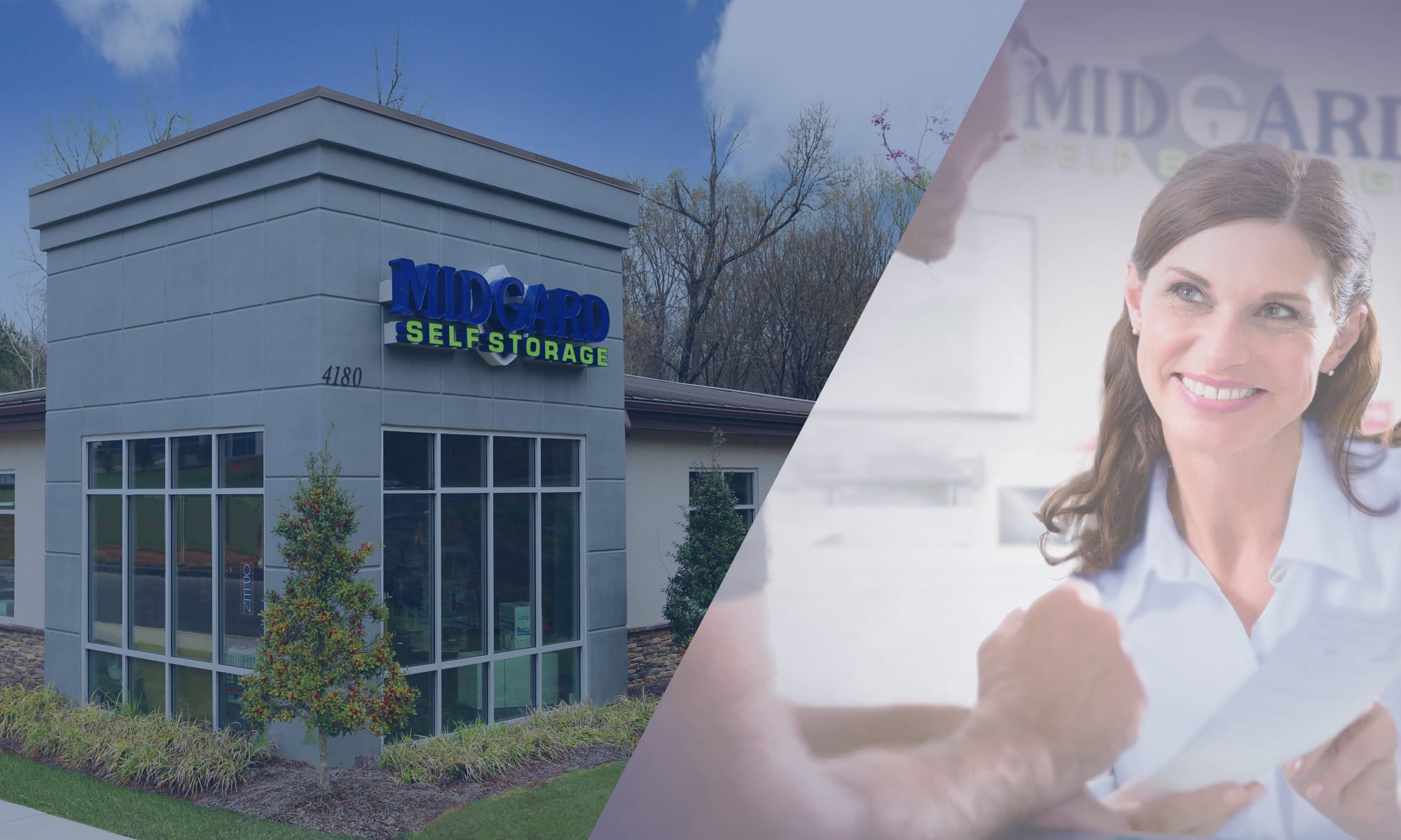 Self storage at Midgard Self Storage in Lake Wylie, South Carolina