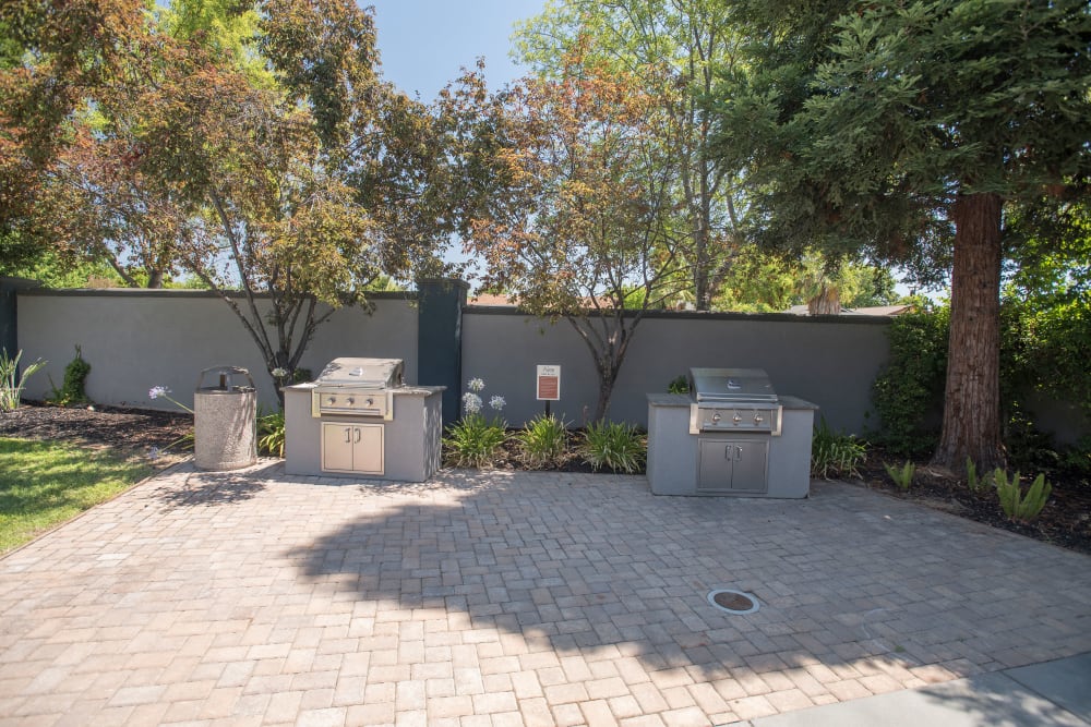 Outdoor grills at Avion Apartments in Rancho Cordova, California