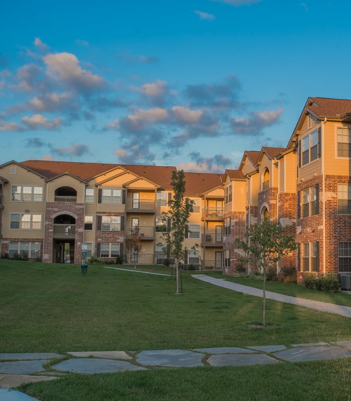 Exterior of Portofino Apartments in Wichita, Kansas