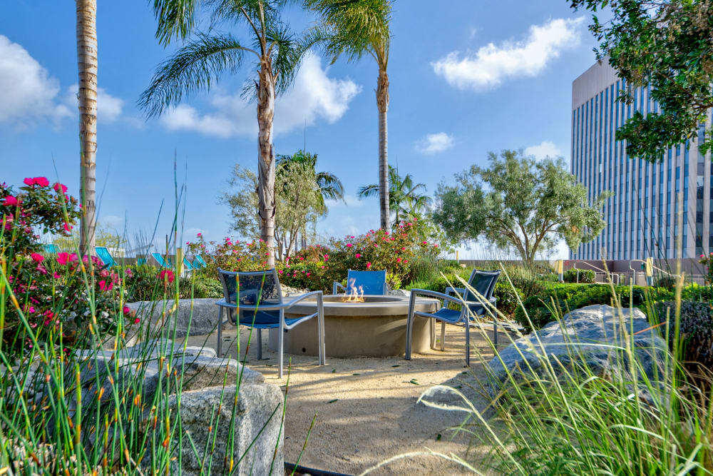 Skybridge garden at The Vermont in Los Angeles, California