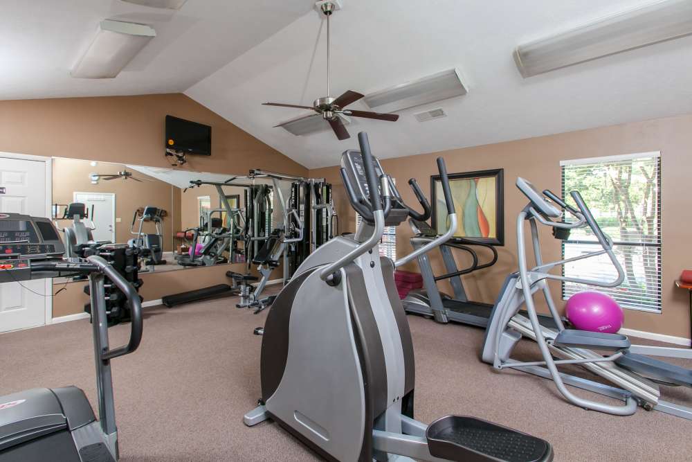 Fitness center at Marks Church Commons in Augusta, Georgia