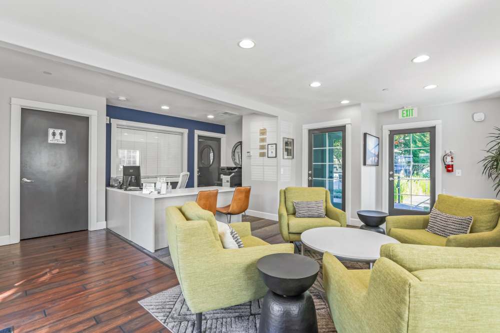 Clubhouse Interior at The Addison Apartments in Vancouver, Washington