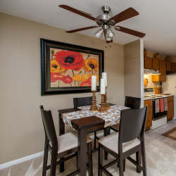 Dining area at Marks Church Commons in Augusta, Georgia
