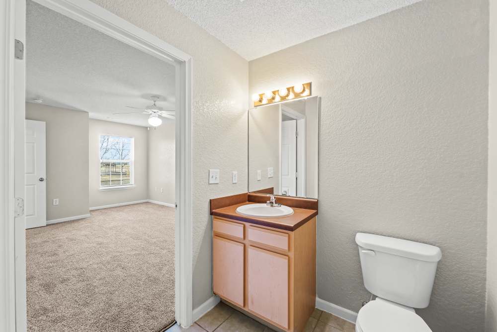 Bathroom at Callaway Village Phase II in Fulton, Missouri
