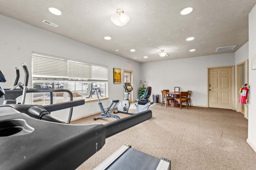 Community fitness center at Callaway Village Phase II in Fulton, Missouri