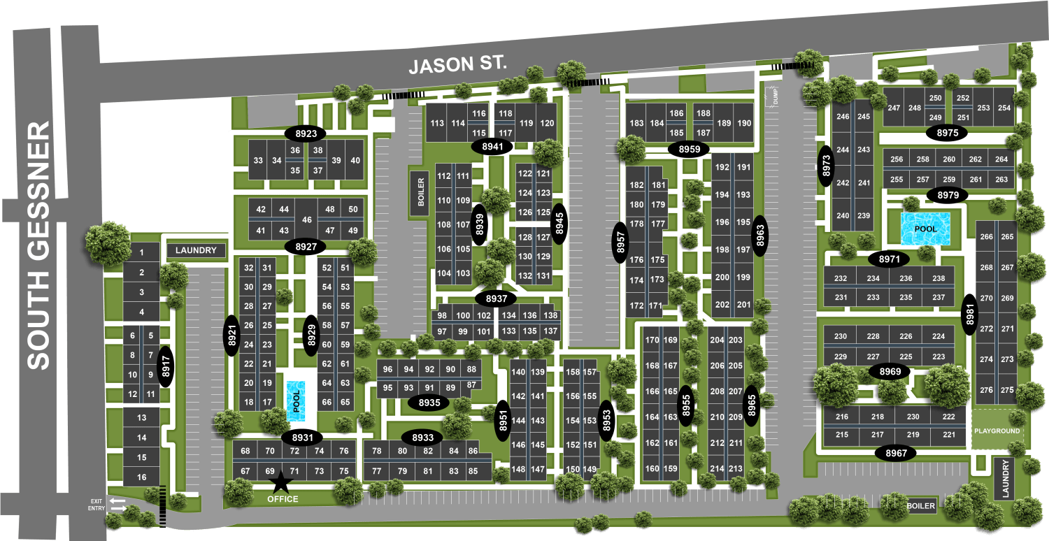 SiteMap at La Carmona in Houston, Texas