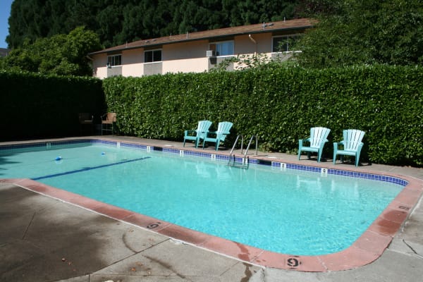 A basketball court that is great for entertaining at Cedar Meadow in Eugene, Oregon