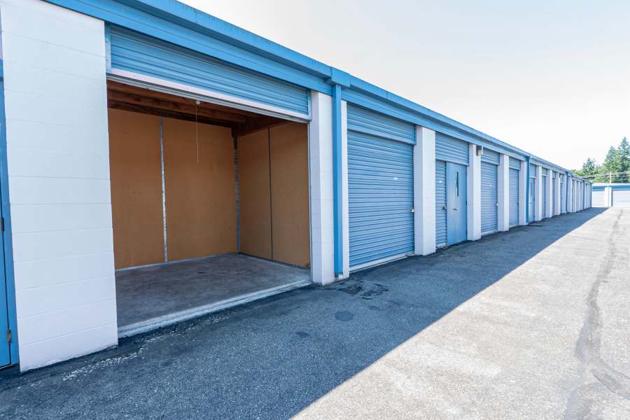 Outdoor storage at Prime Self Storage in Marysville, Washington