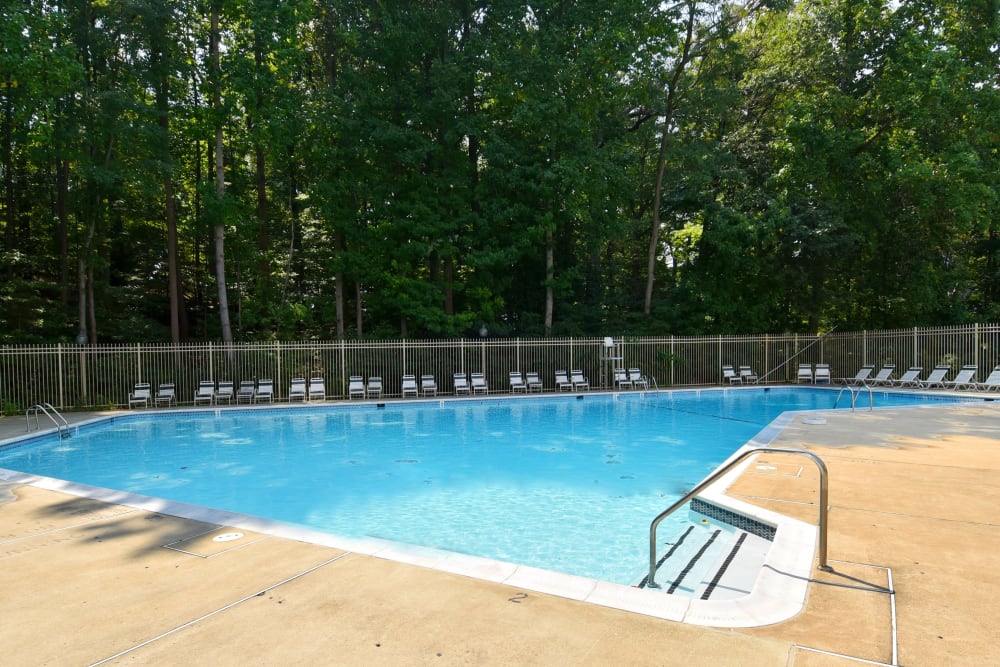 Swimming pool in Fort Washington, Maryland