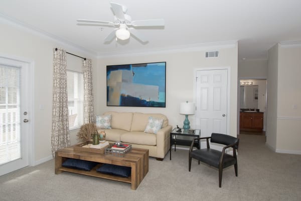 Open floor plan at Apartments at the Venue in Valley, Alabama