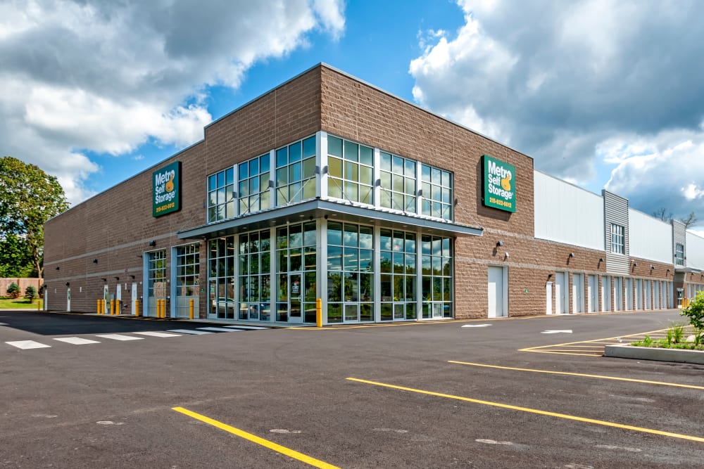 Exterior view of Metro Self Storage in Line Lexington, Pennsylvania