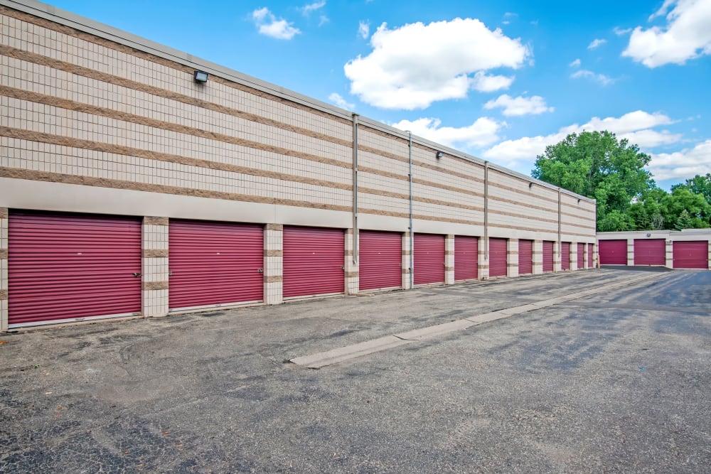Outdoor units at Metro Self Storage in Eden Prairie, Minnesota
