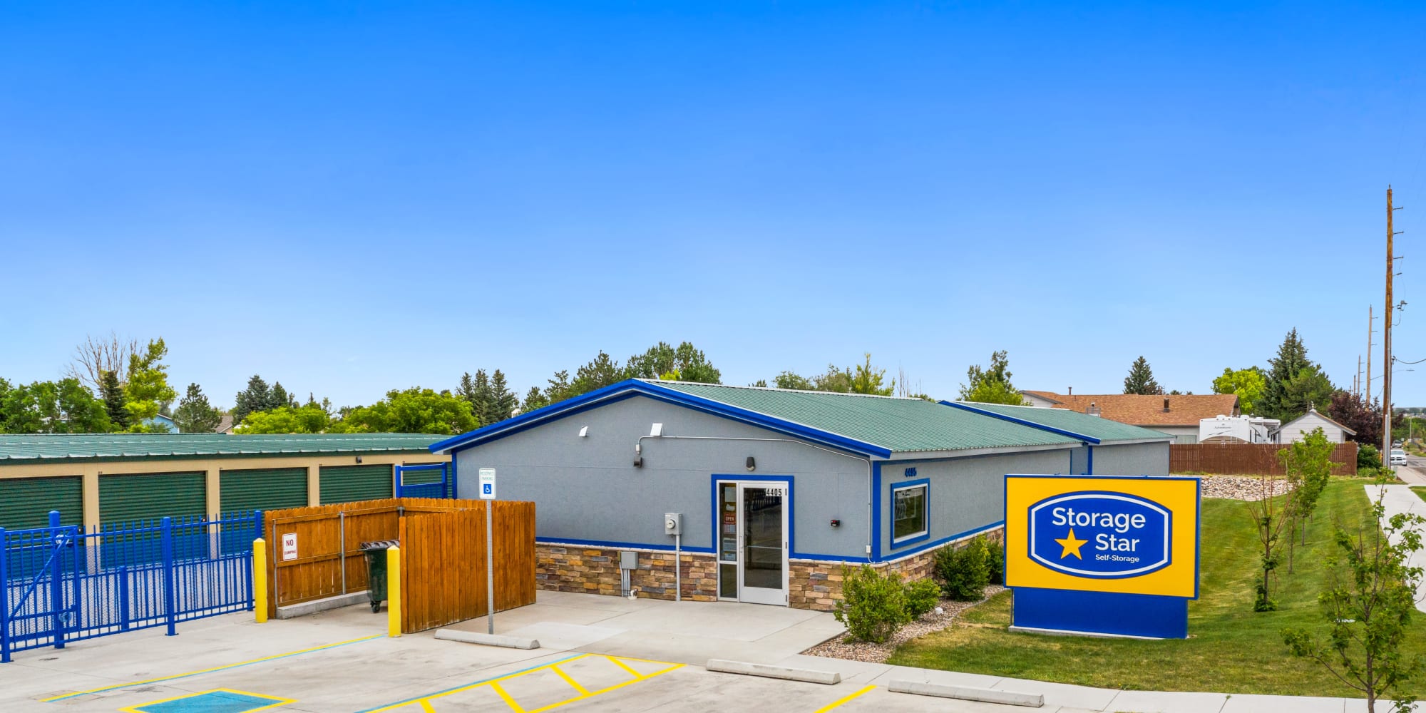 Self storage at Storage Star Cheyenne in Cheyenne, Wyoming