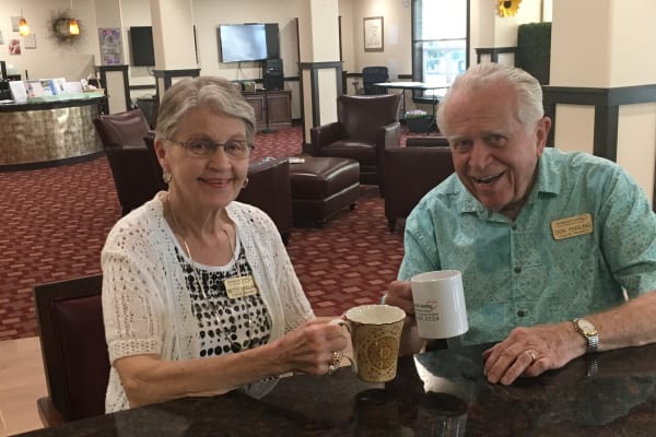 Don and Betty Yingling at Wilshire Estates Gracious Retirement Living in Silver Spring, Maryland