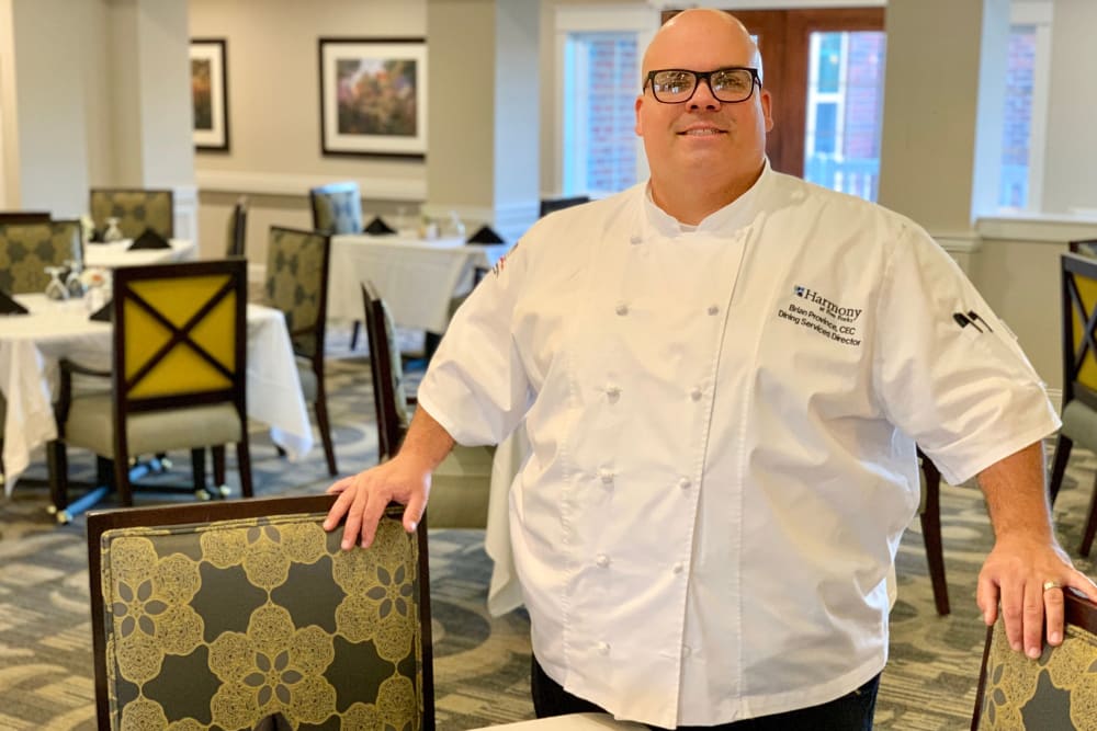 Delicious meals prepared by a chef at Harmony at Enterprise in Bowie, Maryland