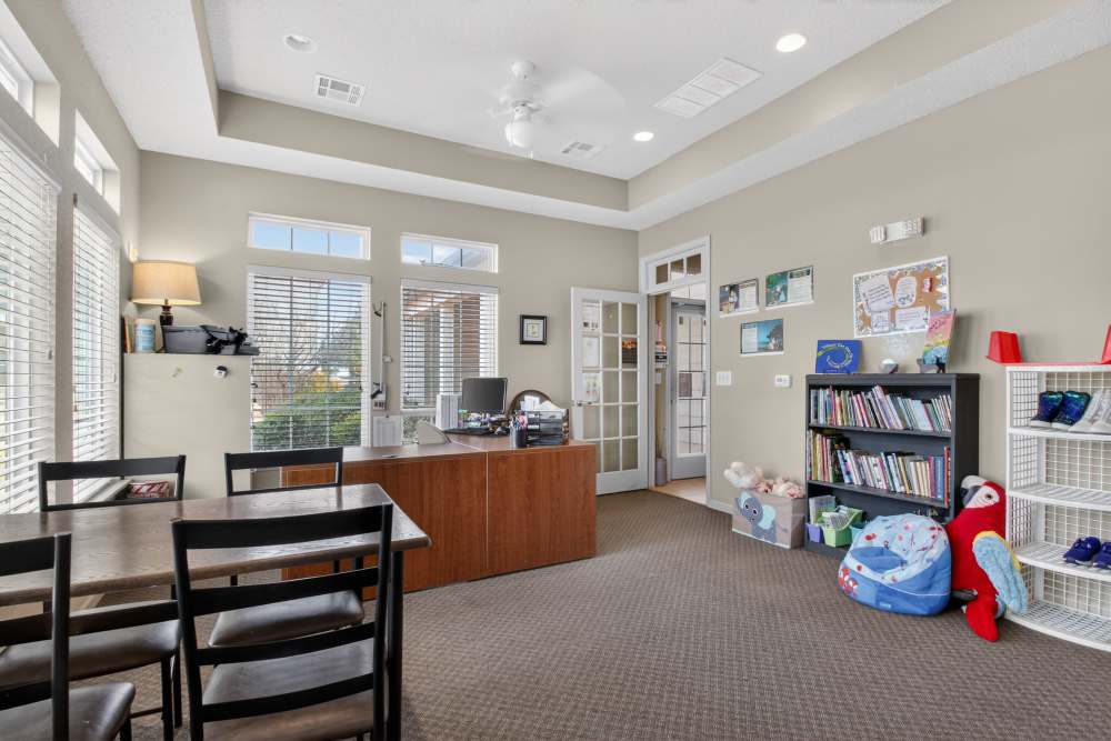 Leasing office at Avalon Park in Brownfield, Texas