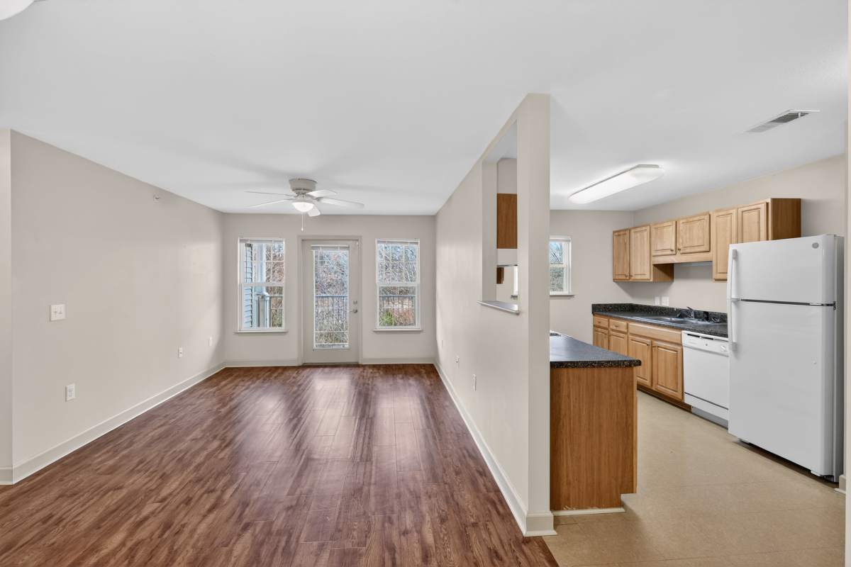 Spacious kitchen at Cooper Creek Heights in Mocksville, North Carolina