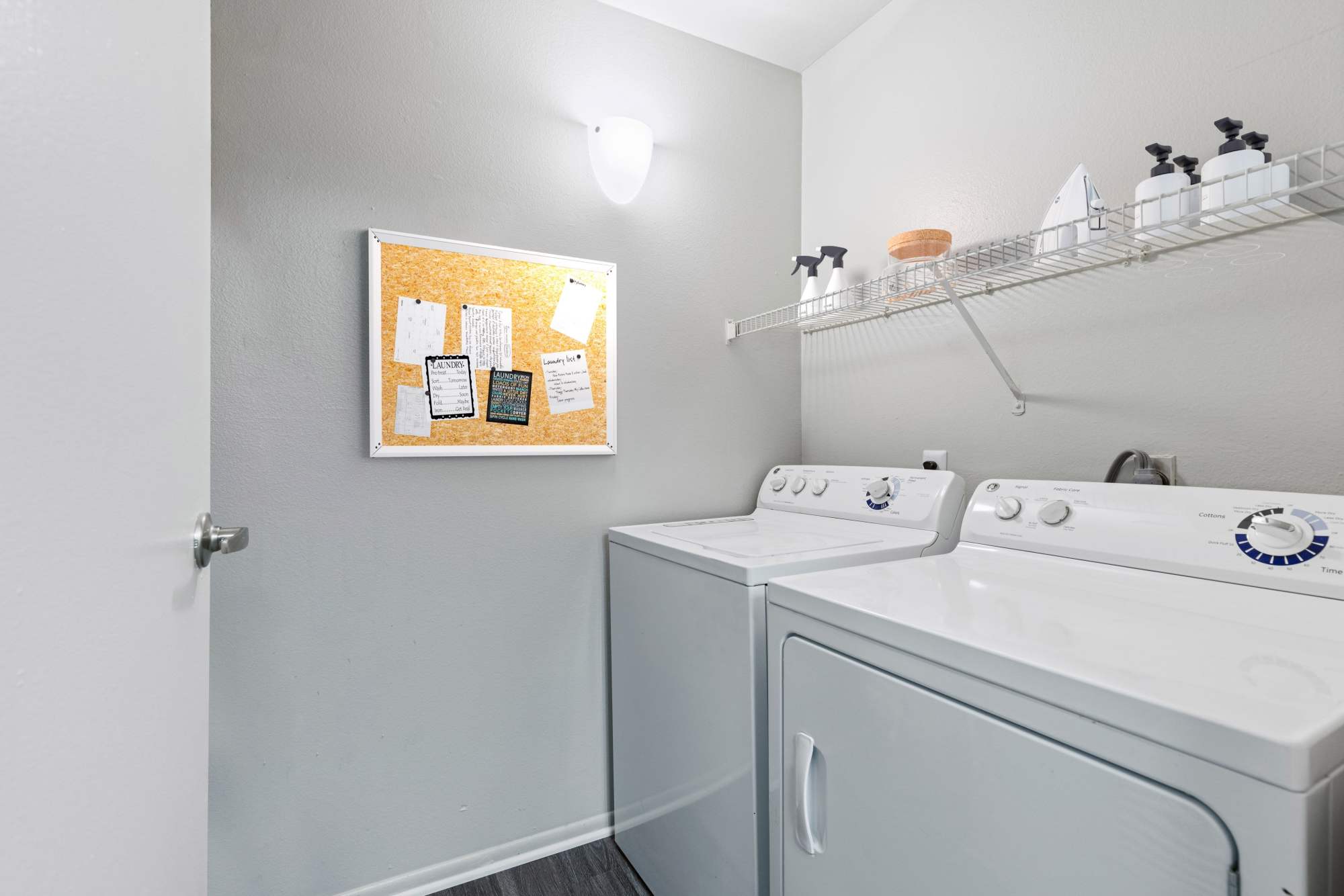 Laundry at Sierra Del Oro Apartments in Corona, California