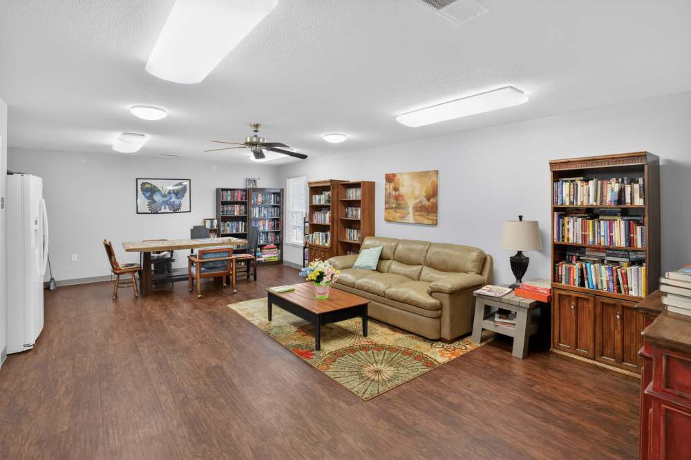 Spacious community area at Whistler's Cove in Mount Airy. NC