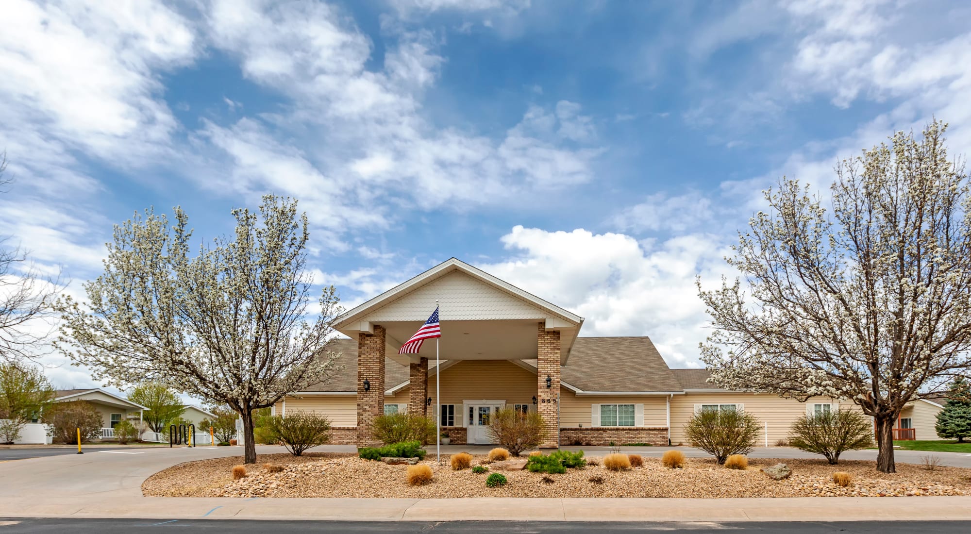 Mobile homes at Sunflower in Fort Collins, Colorado