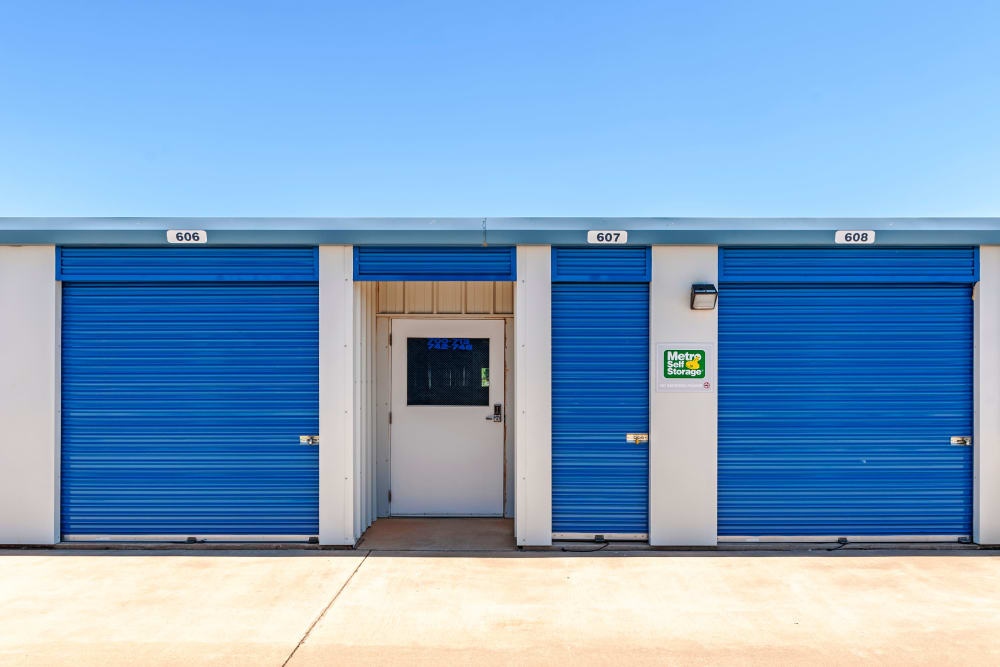 Outdoor Units at Metro Self Storage in Lubbock, Texas