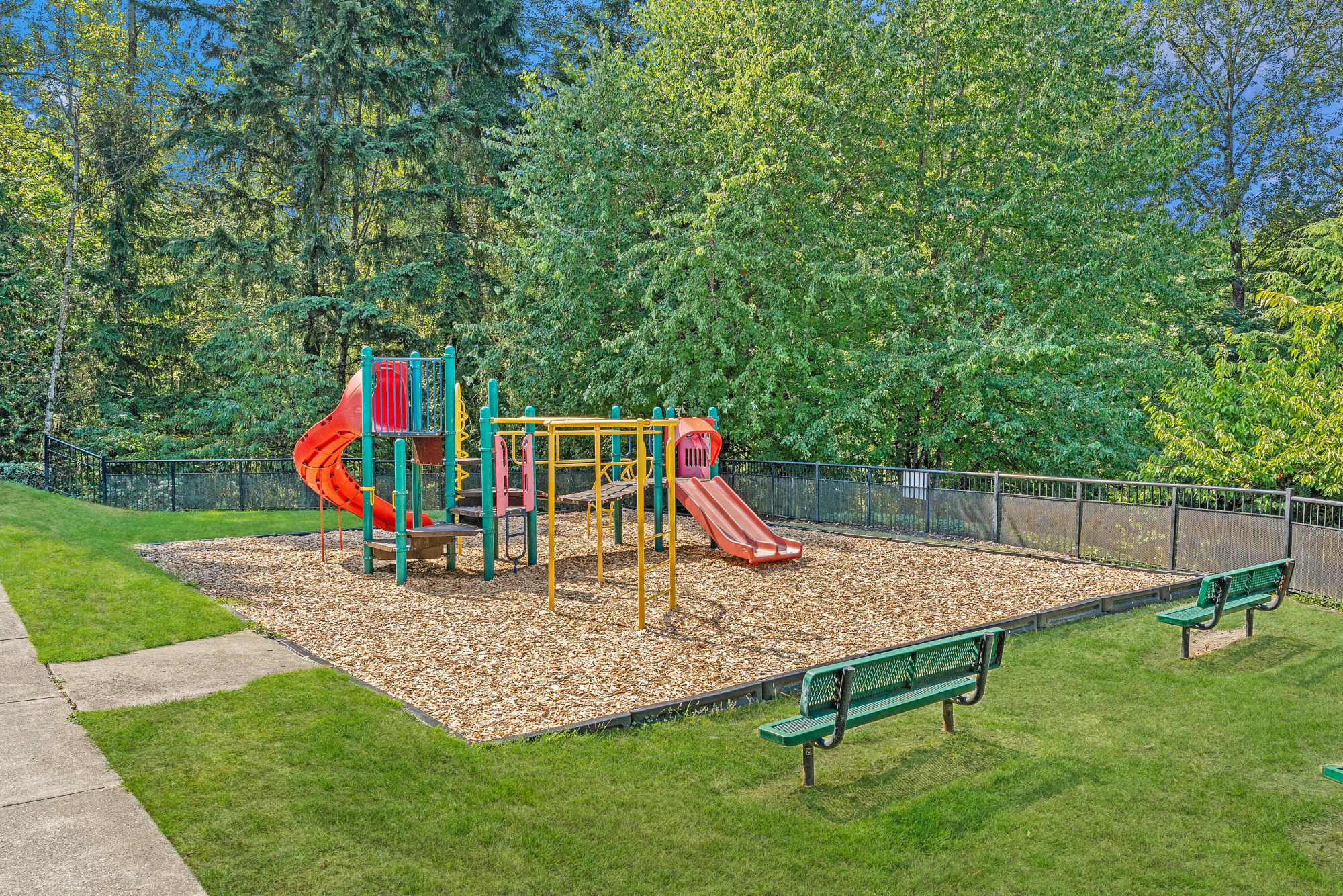 Playground at Pebble Cove Apartments in Renton, Washington