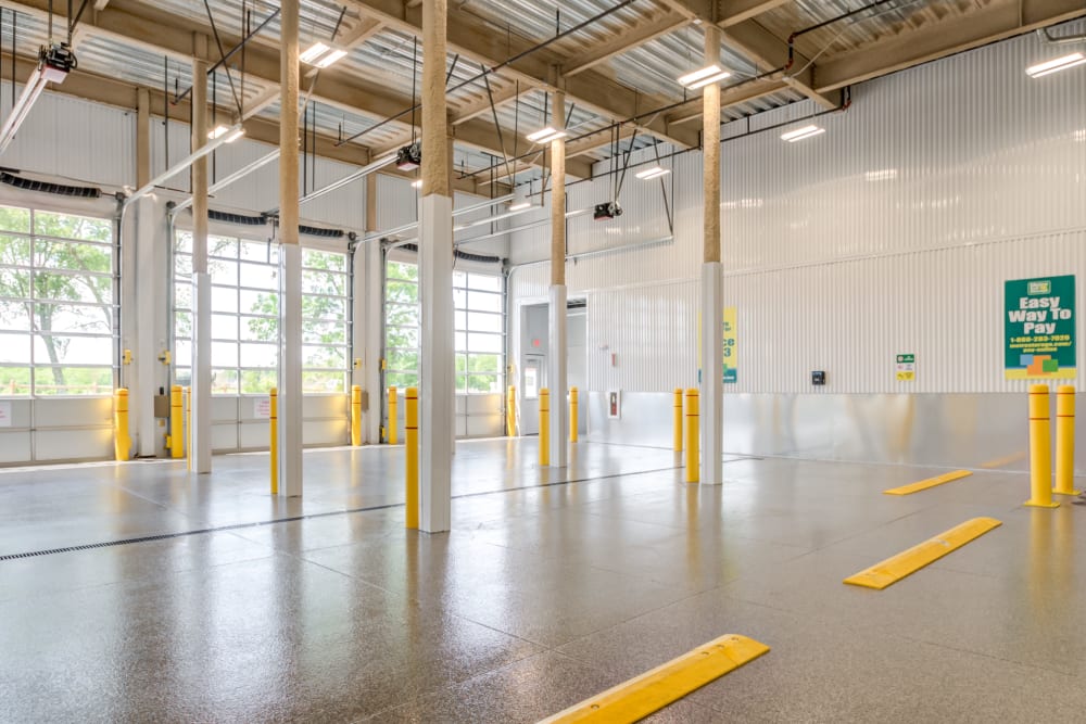 Loading zone at Metro Self Storage in Chadds Ford, Pennsylvania