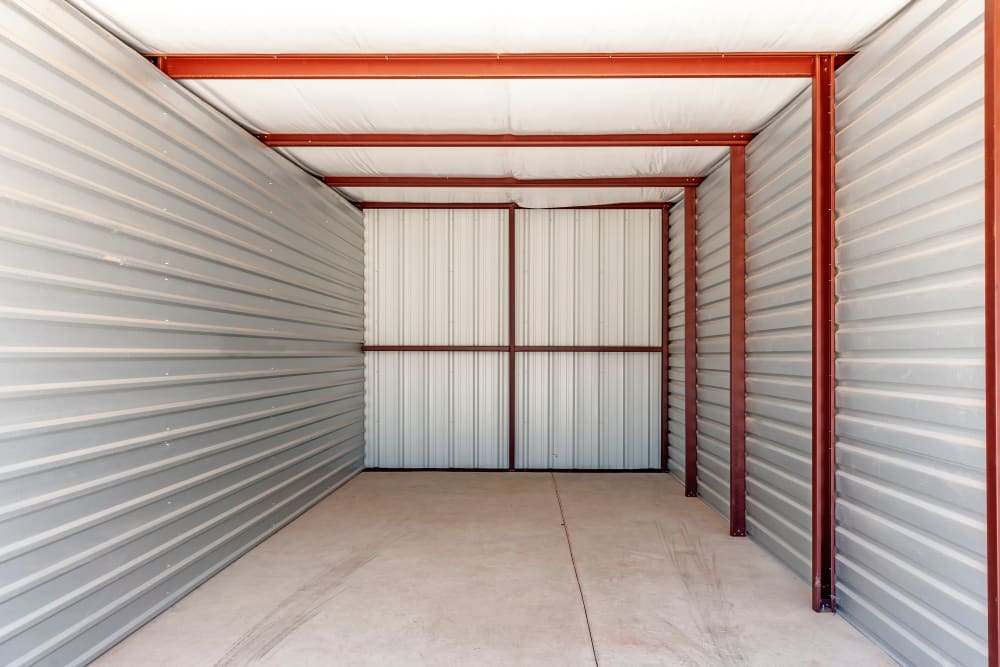 Huge storage unit at Metro Self Storage in Lubbock, Texas