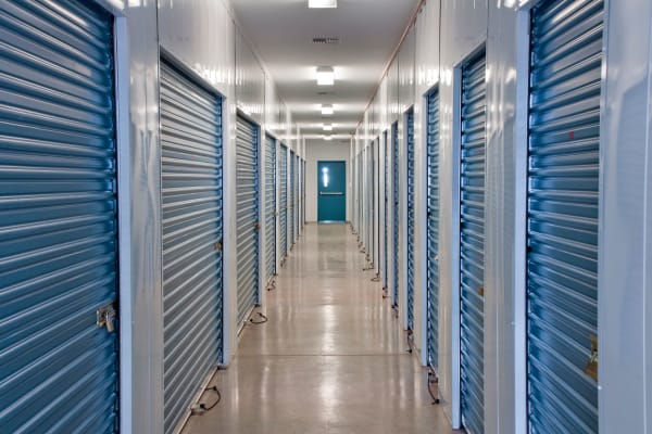 Interior storage units at Store It All Longhorn LLC in Saginaw, Texas