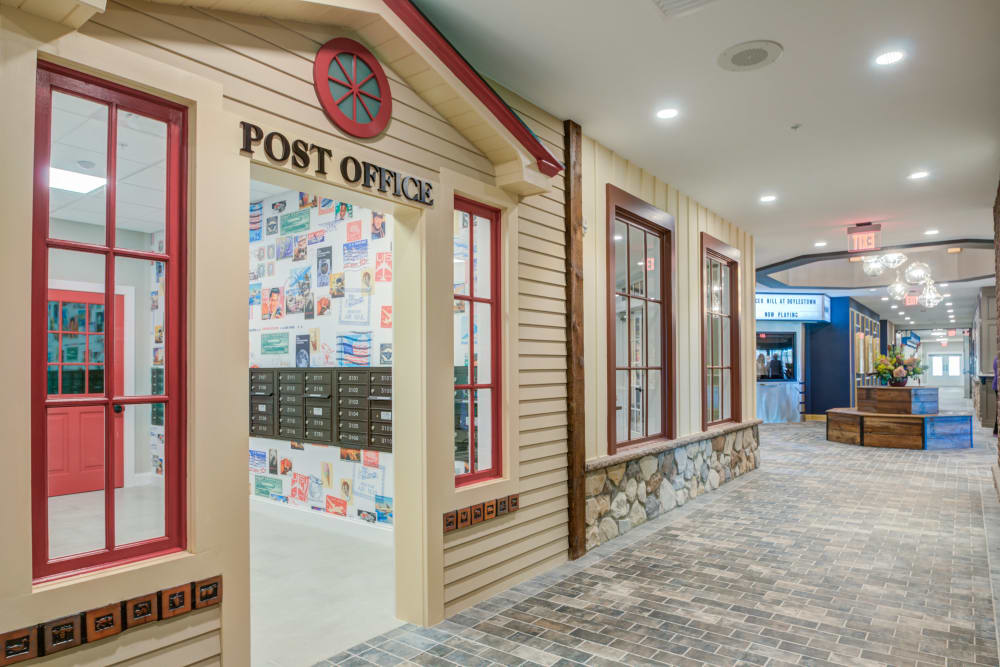 Post office inside Mercer Hill at Doylestown in Doylestown, Pennsylvania