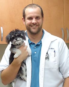 Matt T. LeBleu at Animal Care Center of Panama City Beach in Panama City Beach, Florida