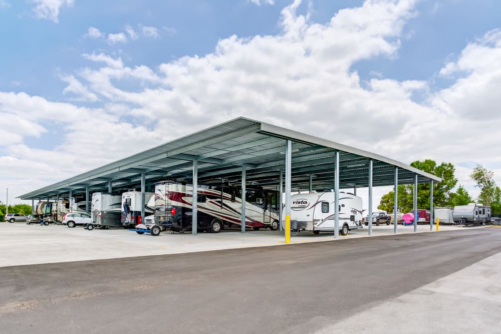 RV and Boat storage at Metro Self Storage in Orlando, Florida