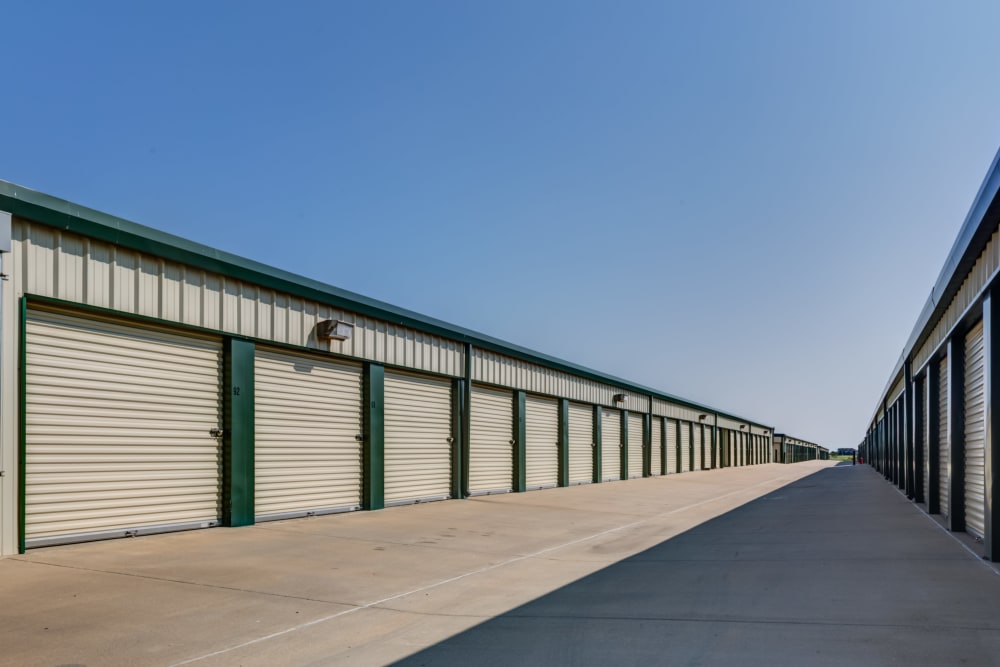 Outdoor units at Metro Self Storage in Amarillo, Texas