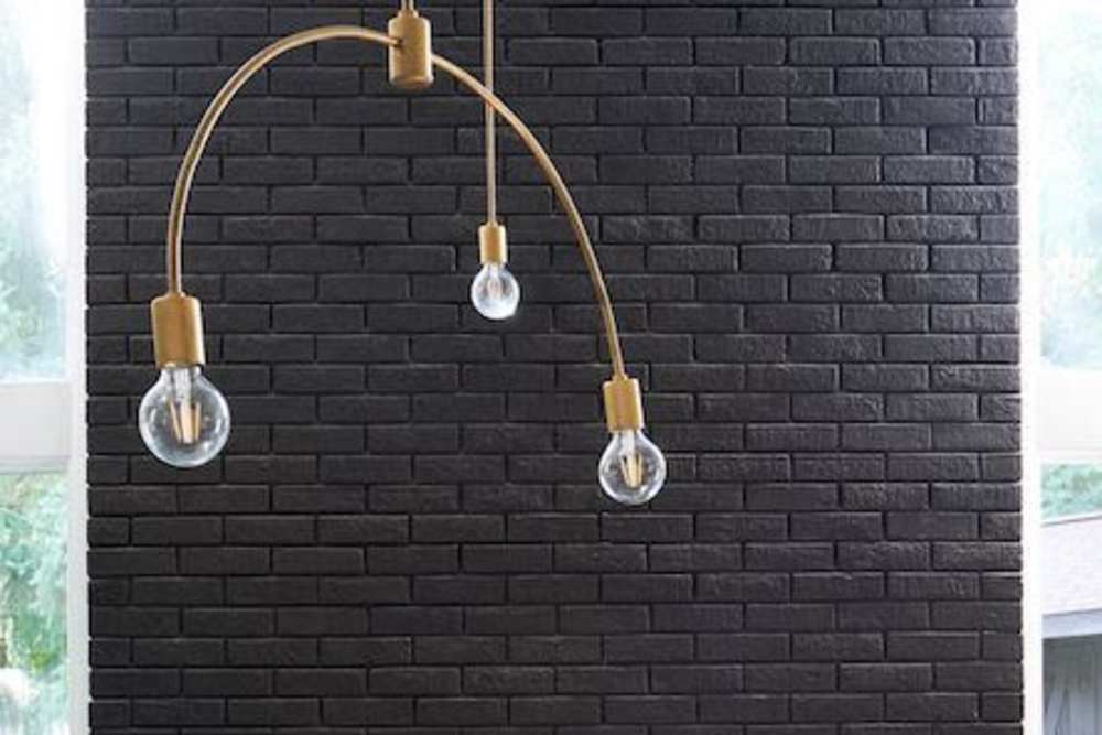 Contemporary light fixture at The Eleven Hundred in Sacramento, California