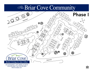 Briar Cove Phase I Site Map