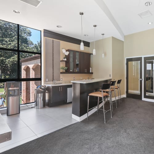 Modern style kitchen at Vistas of Annandale in Annandale, Virginia