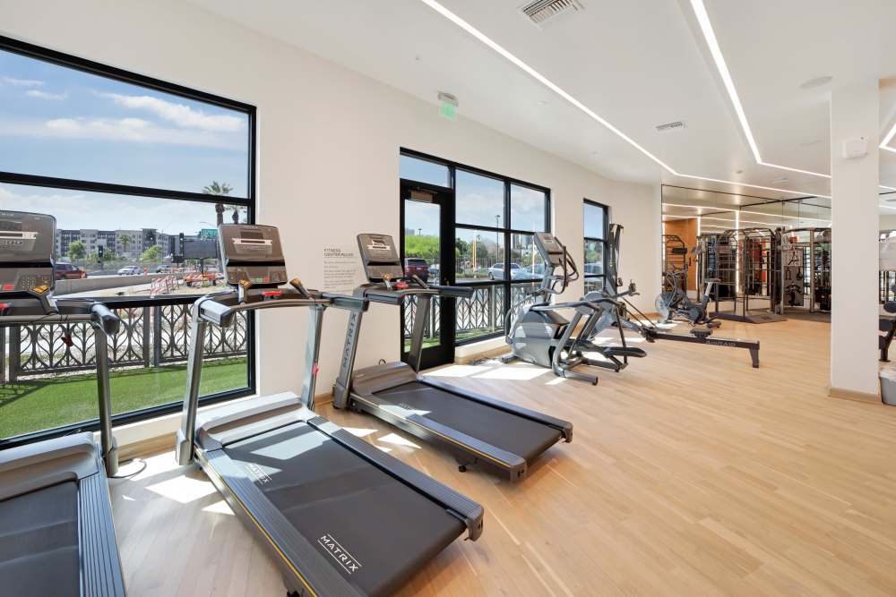 Fitness center at Lydian in Phoenix, Arizona