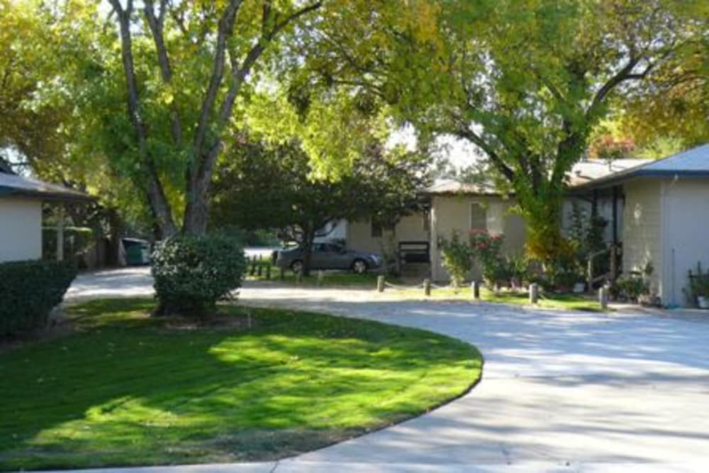 Driveway at Walnut Avenue Apartments in Sacramento, California