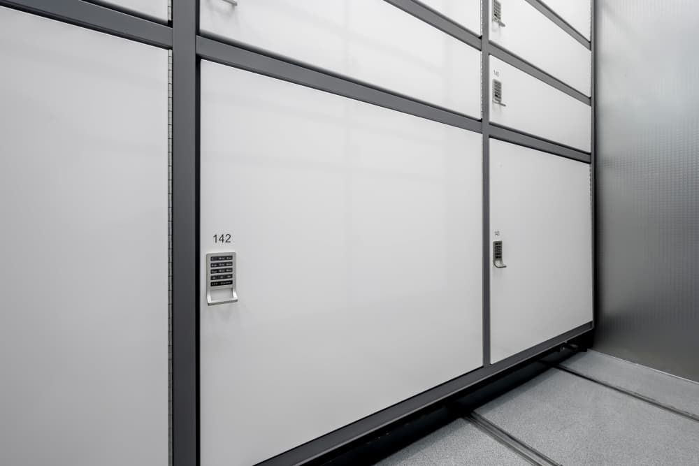 Large Aisle Safe at Hollywood Vaults in Los Angeles, California