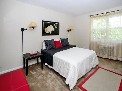 Beautiful bedroom at apartments in Maple Shade, New Jersey