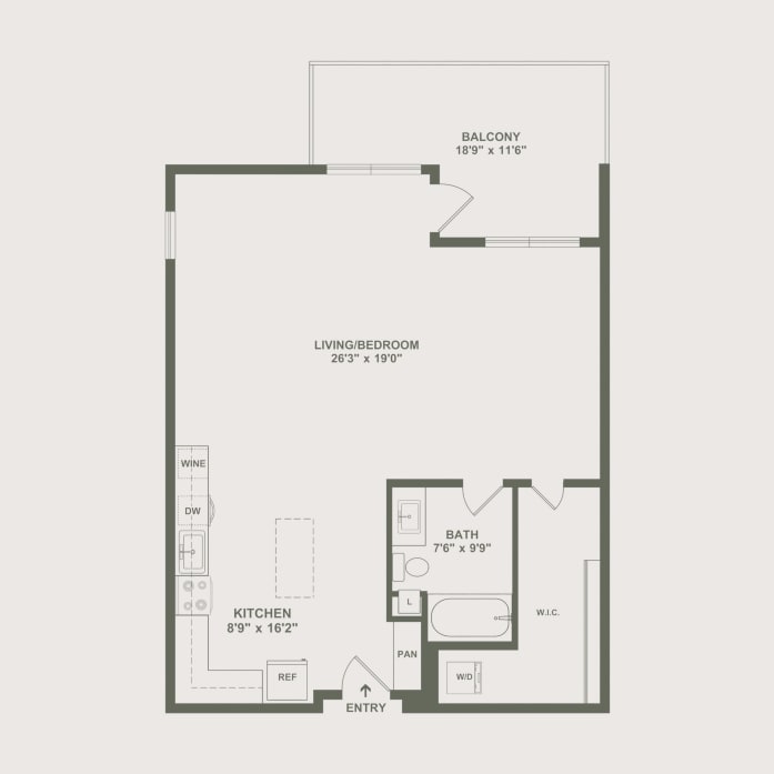 S1 floorplan at Haven and Arrow in Rancho Cucamonga, California
