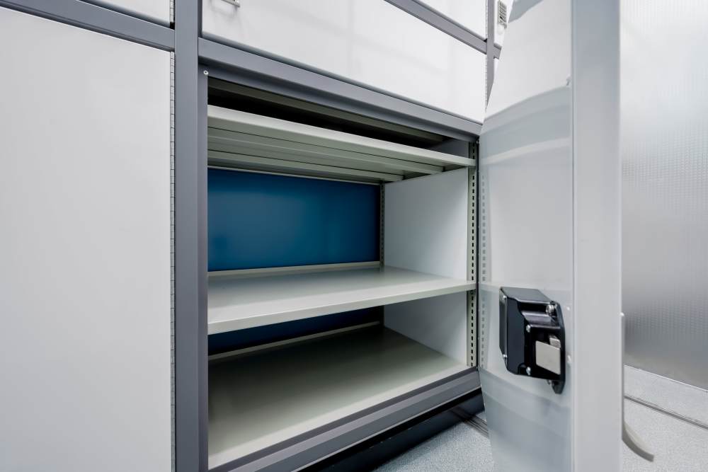 Large Aisle Safe at Hollywood Vaults in Los Angeles, California