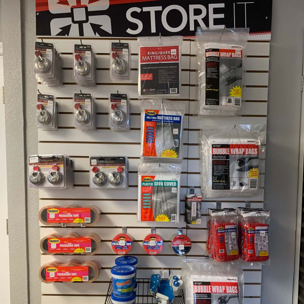 Packing supplies available at StorQuest Self Storage in Odessa, Florida