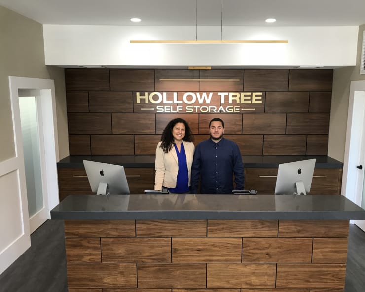 Managers at Hollow Tree Self Storage in Darien, Connecticut