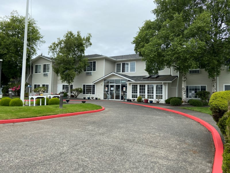 The main building at Neawanna By The Sea in Seaside, Oregon. 