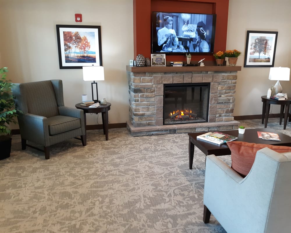 Resident living space at Country Meadow Place in Mason City, Iowa.
